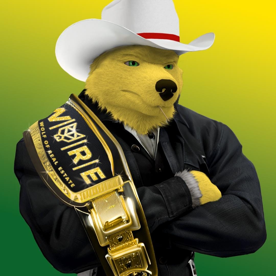 WORE Mascot-02 Wild West Wolf of Realty